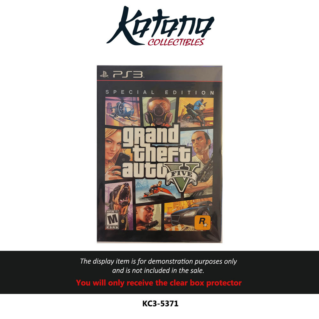 Katana Collectibles Protector For Grand Theft Auto V Special Edition - Us Ver