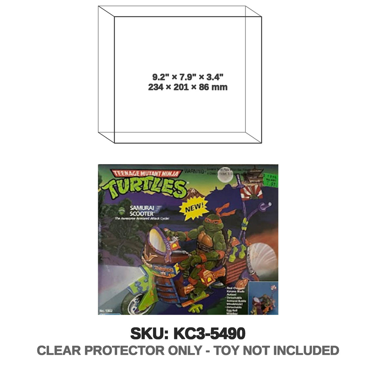 Playmates Teenage Mutant Ninja Turtles Samurai Scooter
