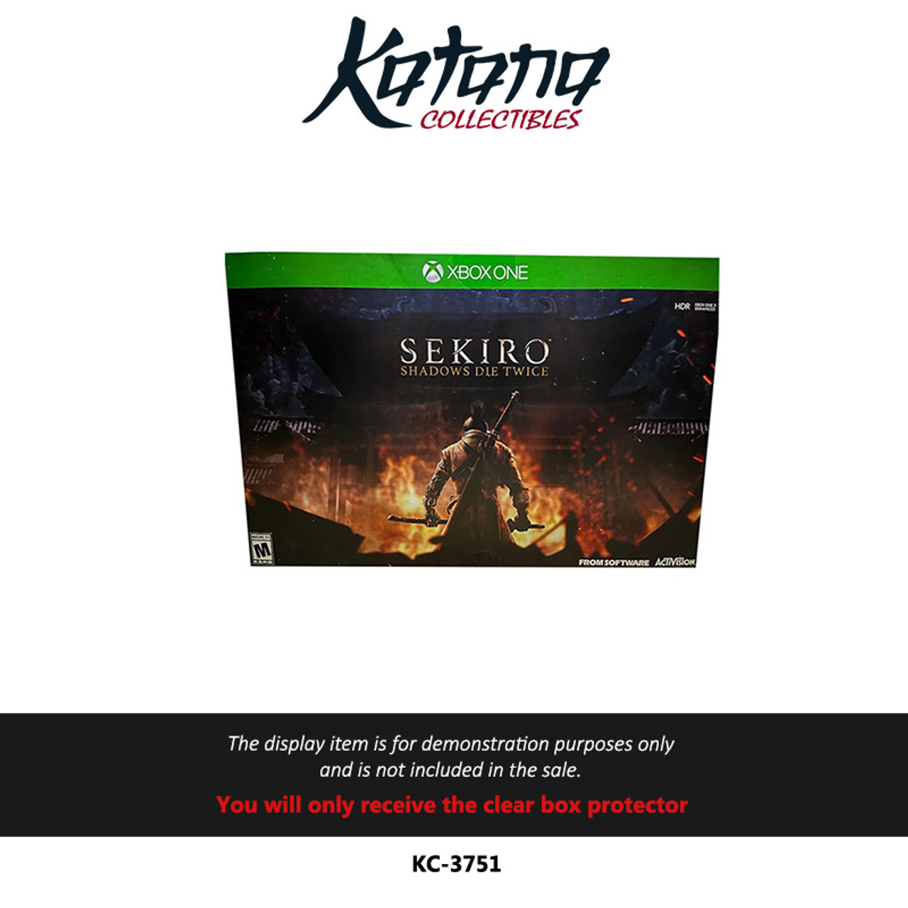 Katana Collectibles Protector For Sekiro Shadows Die twice collectors edition
