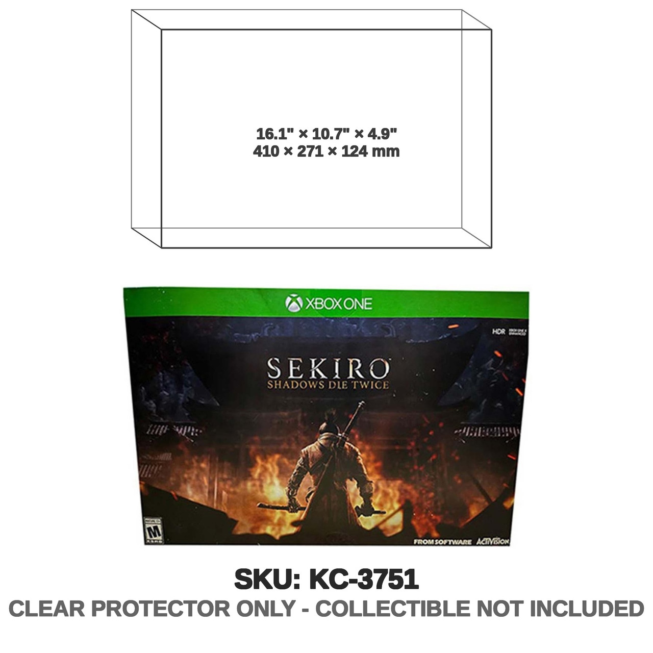 Sekiro Shadows Die Twice Collector's Edition Xbox One