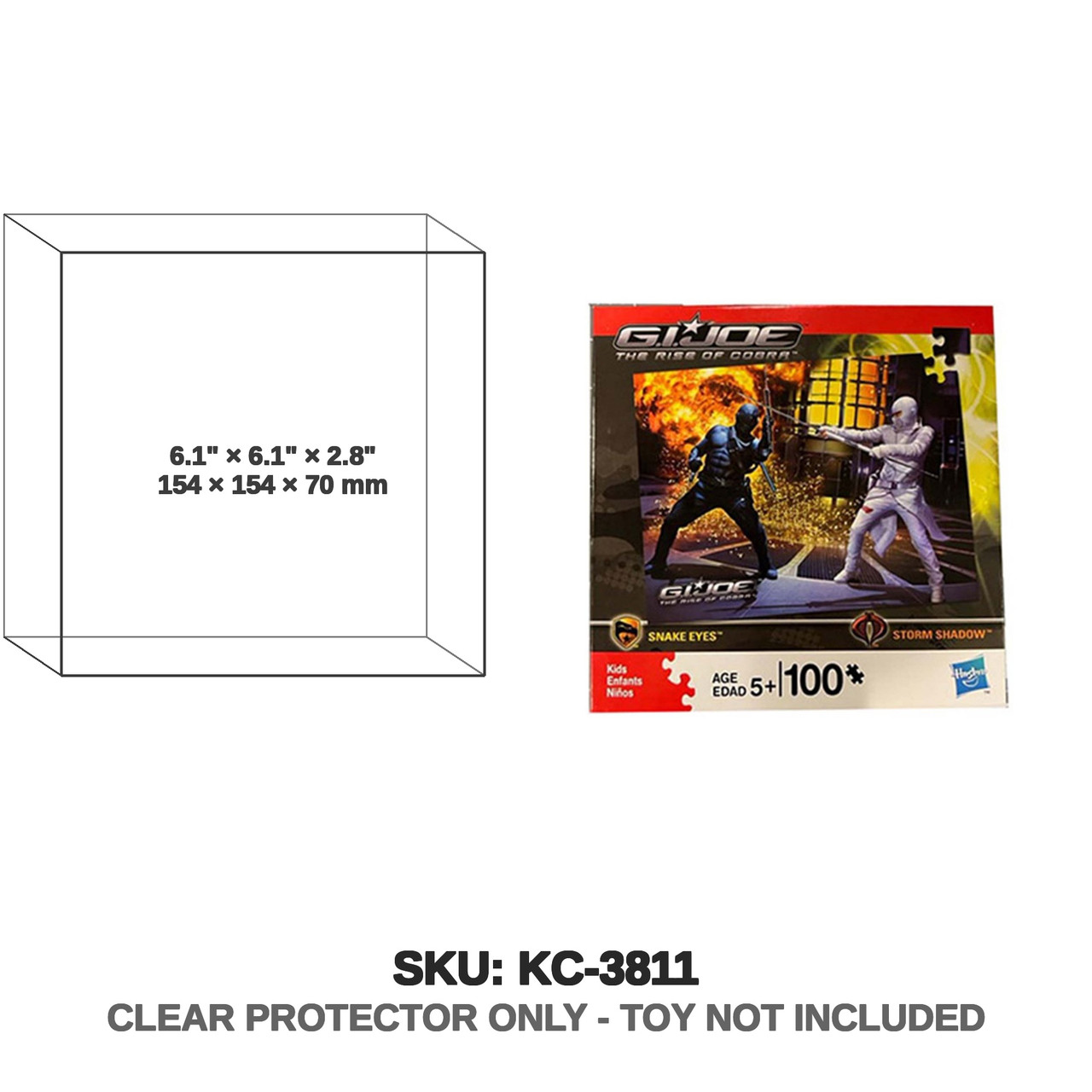 G.I. Joe Puzzle - small box 100 piece