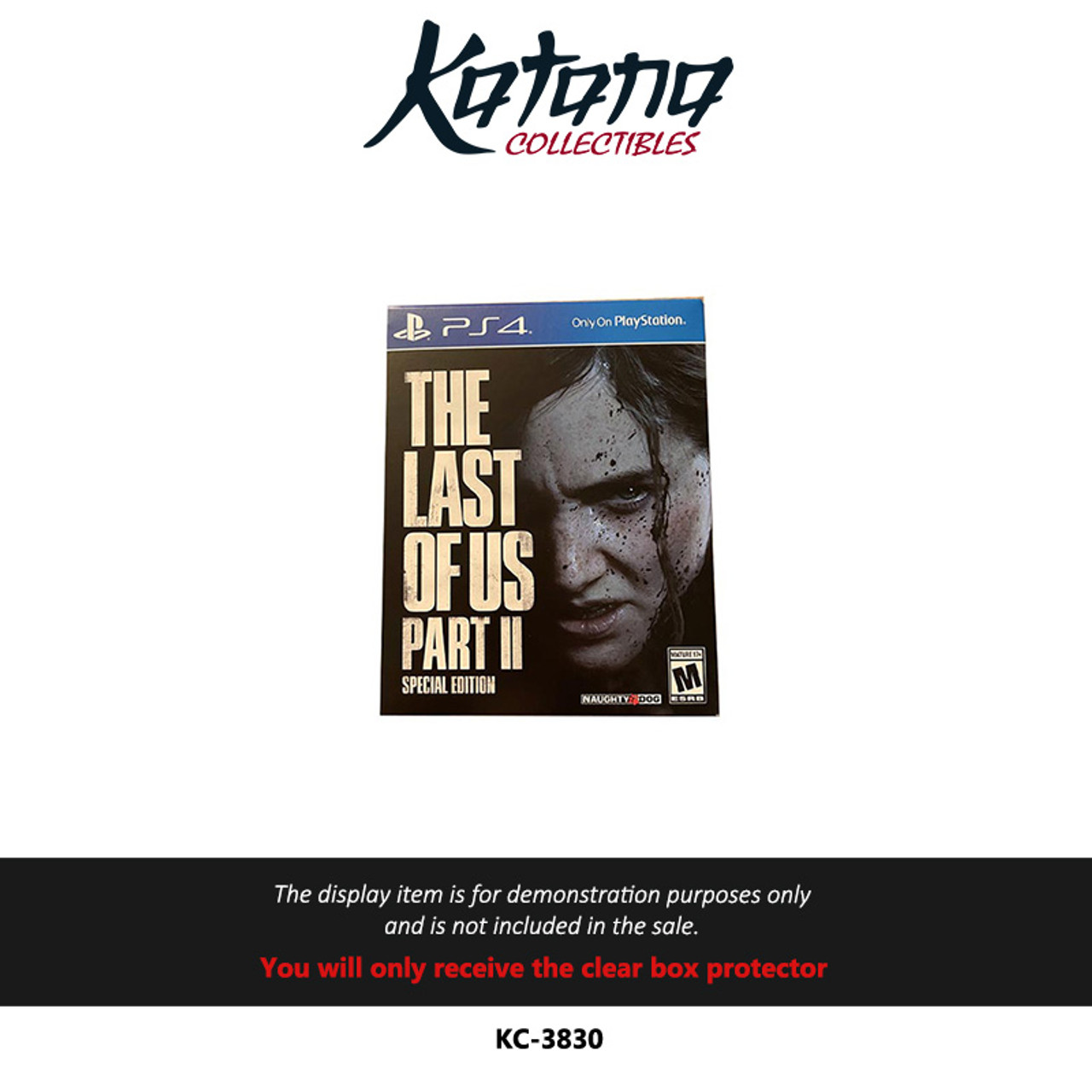 Katana Collectibles Protector For Last of Us Part II Special Edition PS4