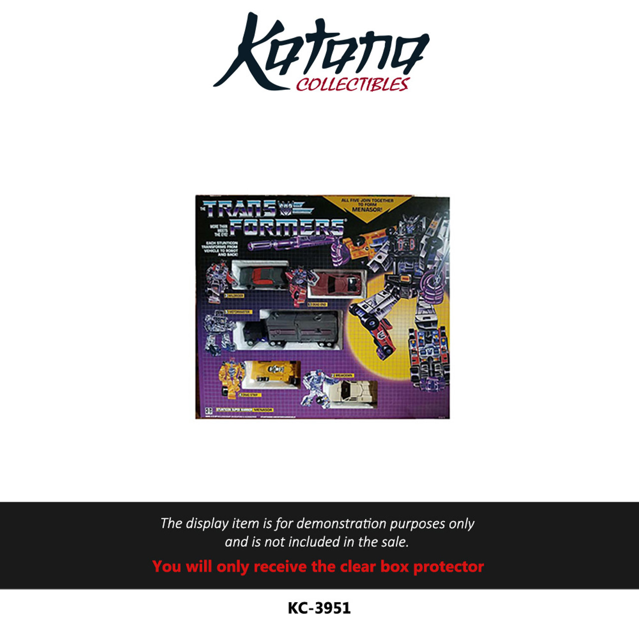 Katana Collectibles Protector For Transformers G1 Menasor reissue