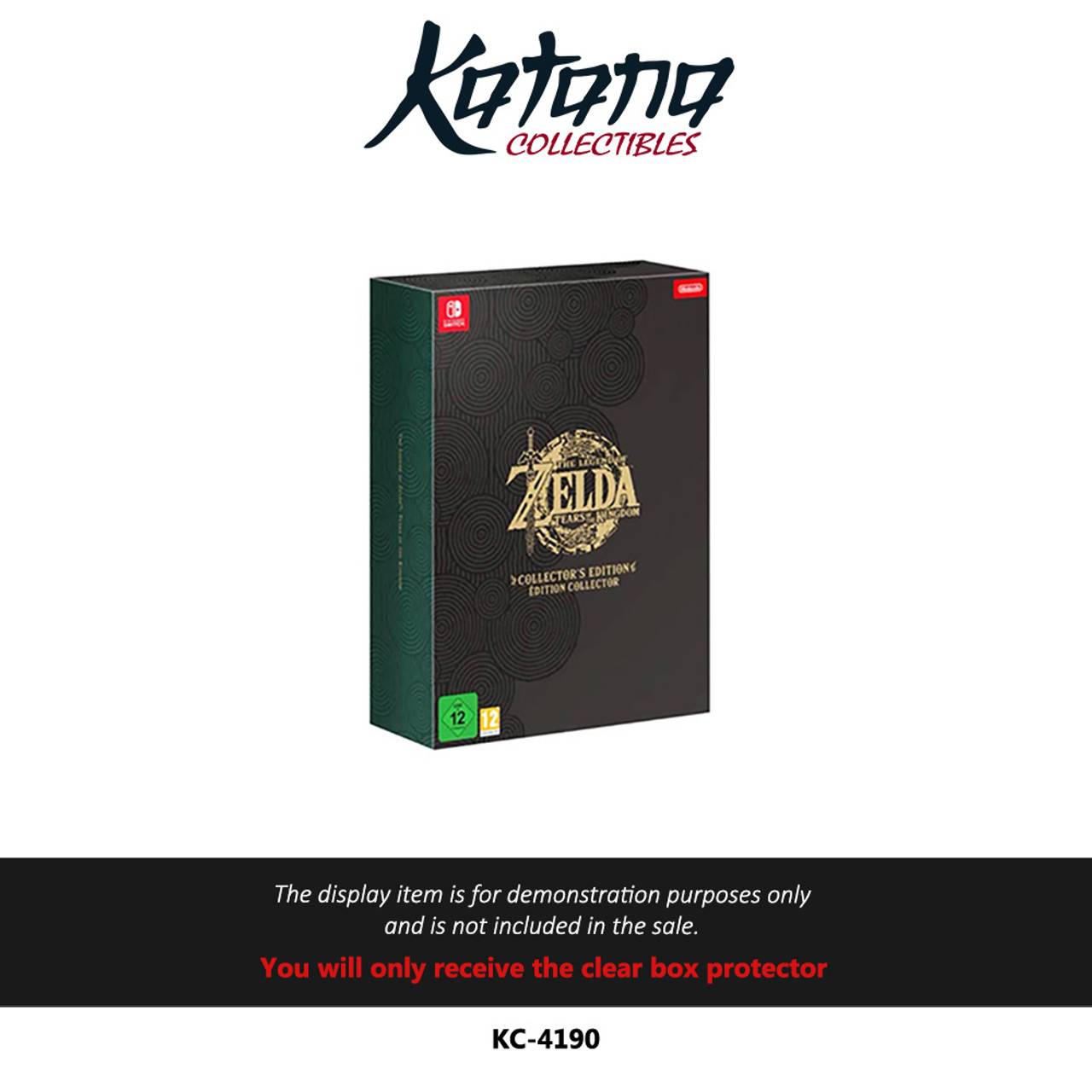 Katana Collectibles Protector For The Legend of Zelda: Tears of the Kingdom Collector's Edition, UK Version