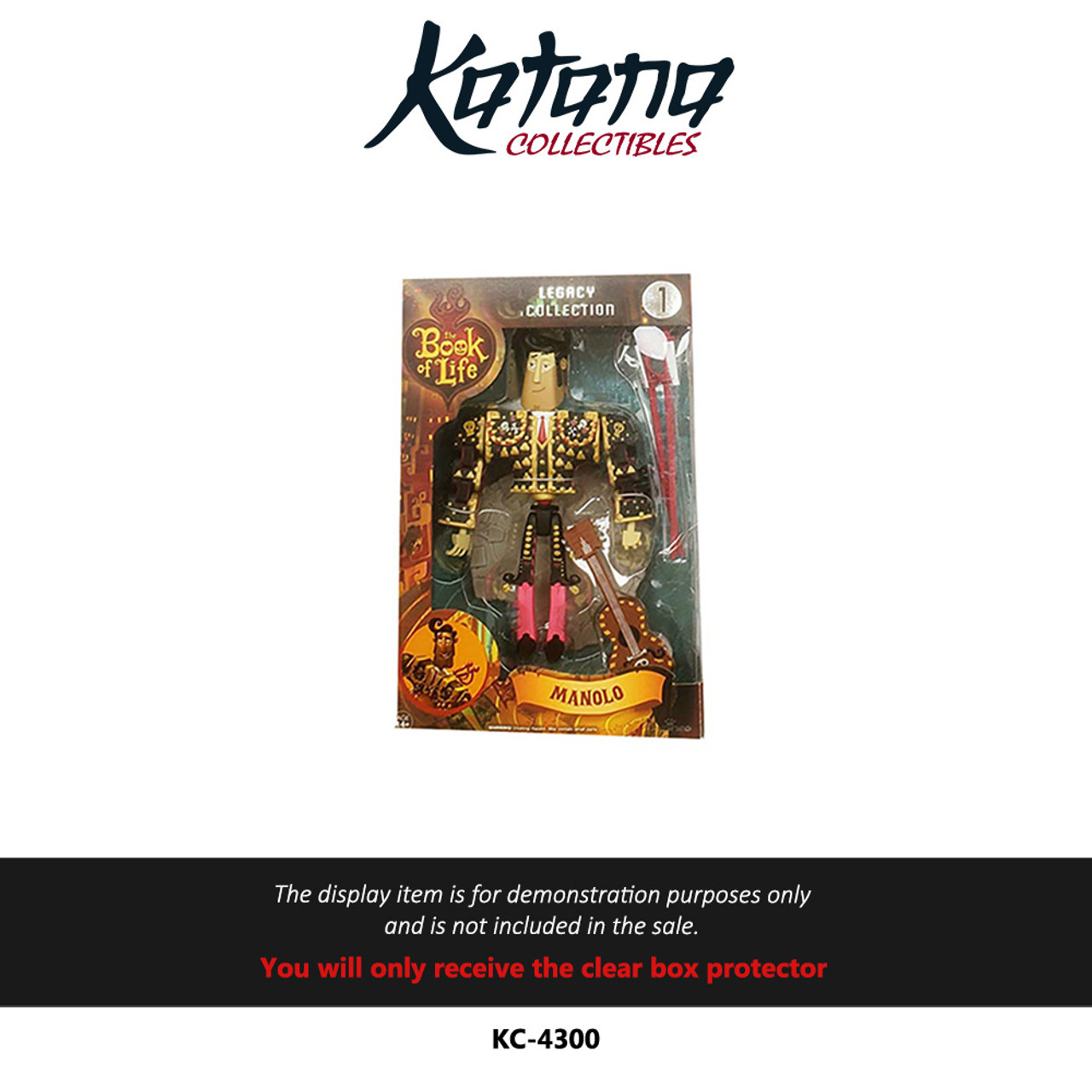 Katana Collectibles Protector For Funko Legacy Collection Book of Life 6 Action Figure 2014