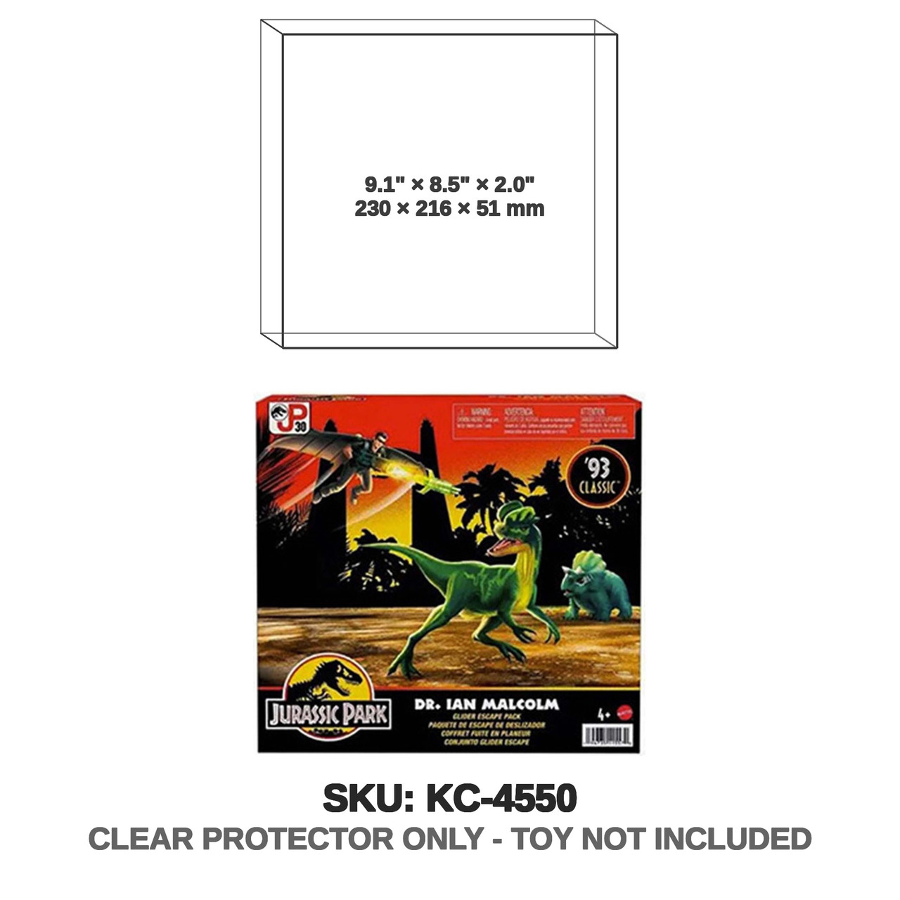 Dr. Ian Malcolm Jurassic Park '93 Classic Figure