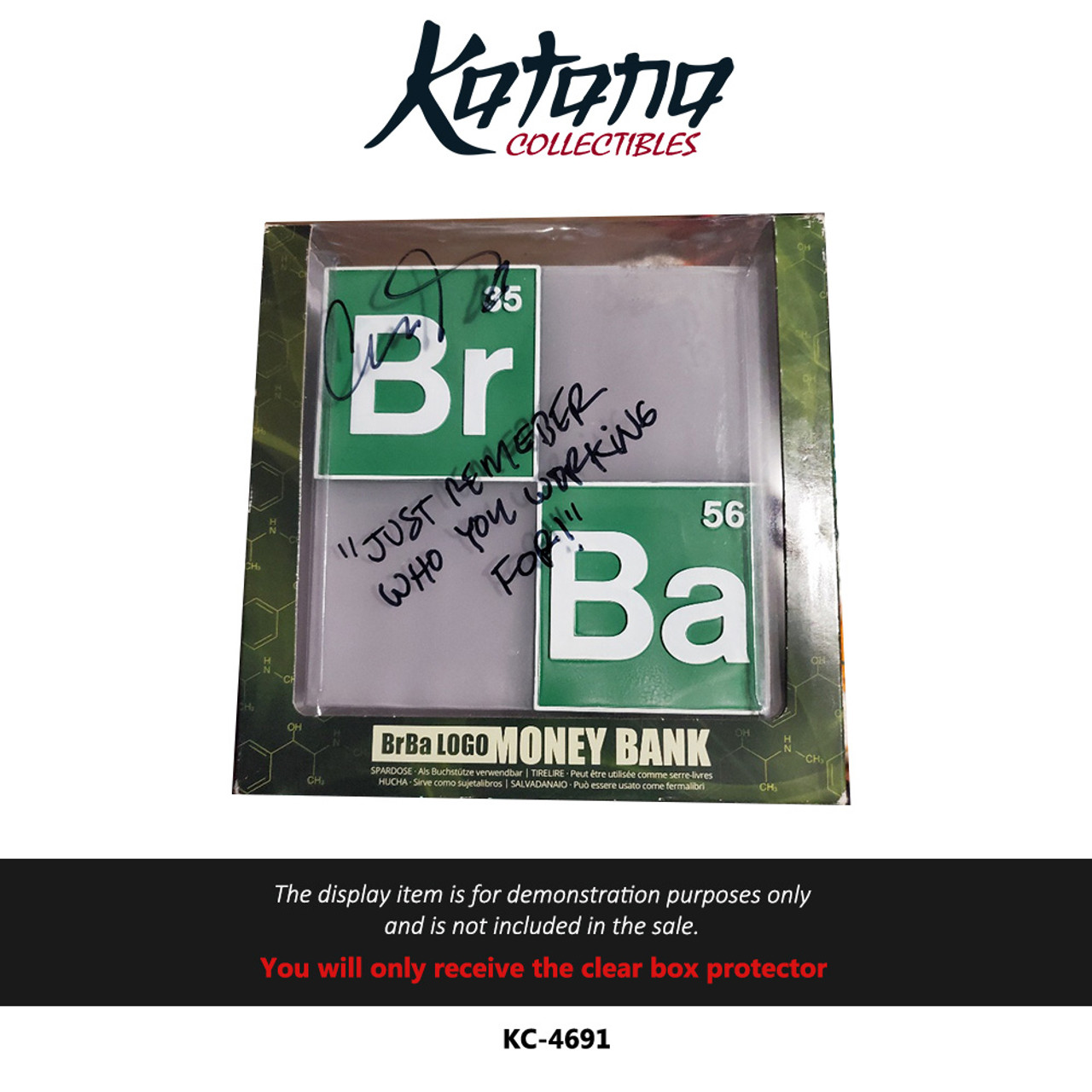 Katana Collectibles Protector For Breaking Bad BrBa Logo Money Bank