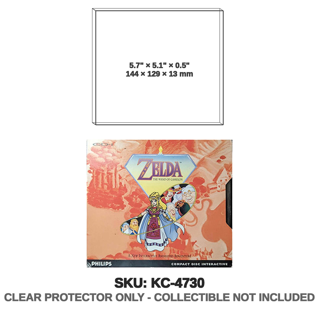 Legend of Zelda Wand of Gamelon CD-i