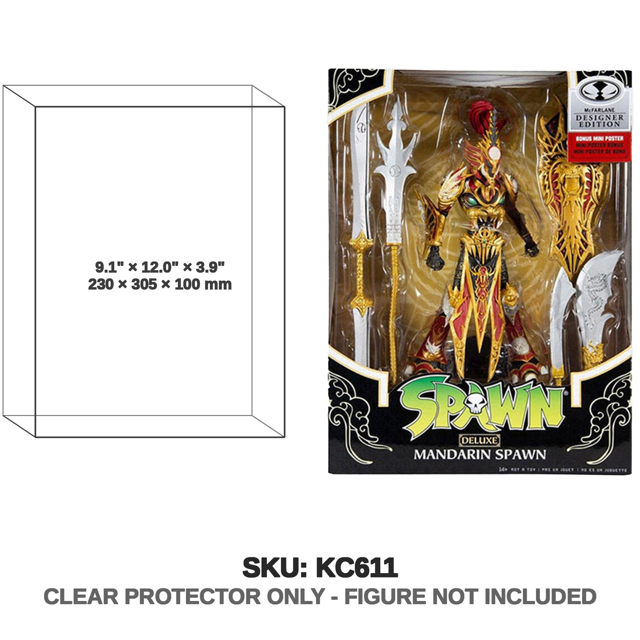 McFarlane Spawn Designer Edition Deluxe Mandarin Spawn
