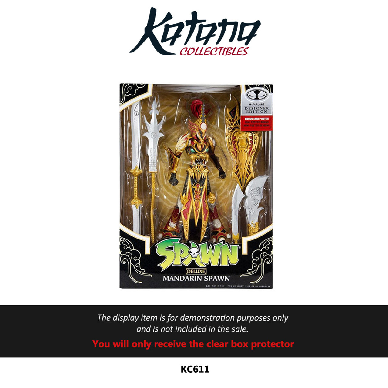 Katana Collectibles Protector For McFarlane Mandarin Spawn Figure