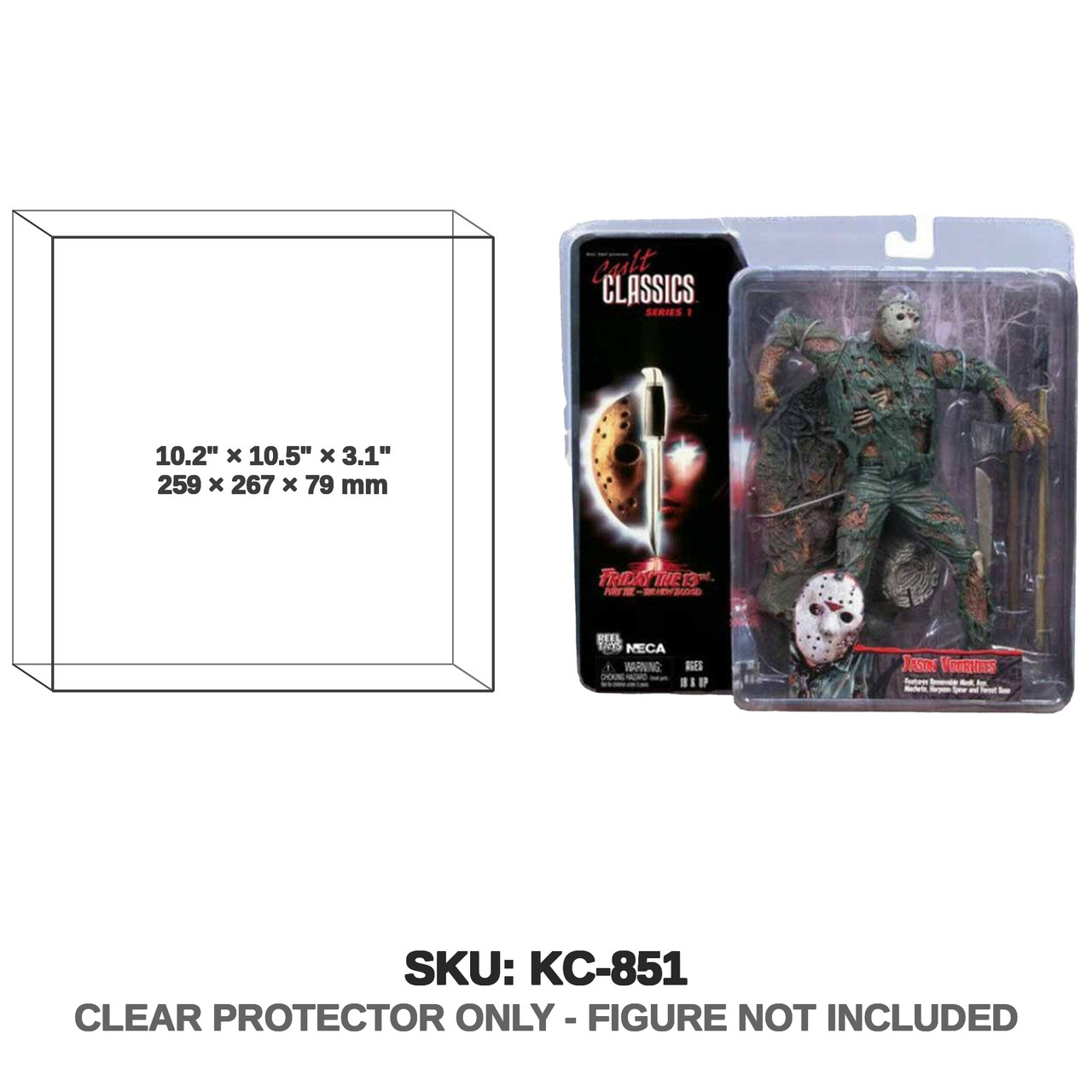 NECA Friday the 13th Cult Classics Series 1 Jason Voorhees