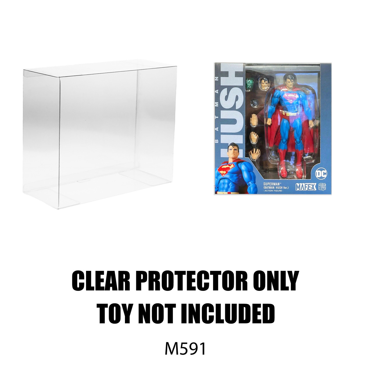 Protector For Mafex Batman Hush Superman Figure