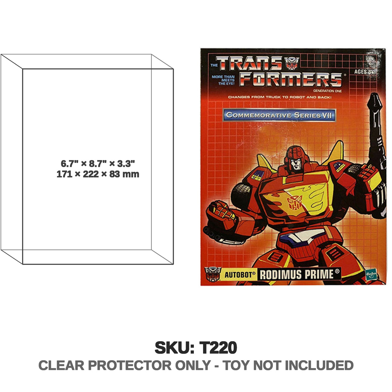 Rodimus Prime Transformers Commemorative Series VII Figure