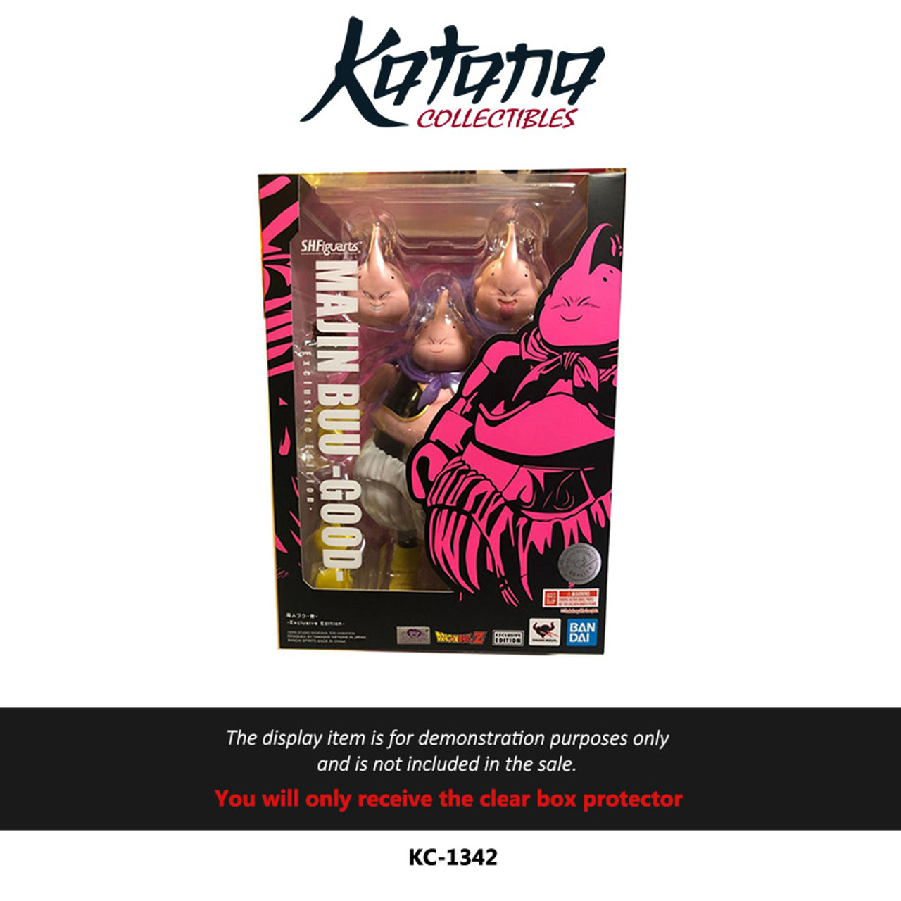 Katana Collectibles Protector For S.H.Figuarts Dragon Ball Majin Buu Good Exclusive Edition