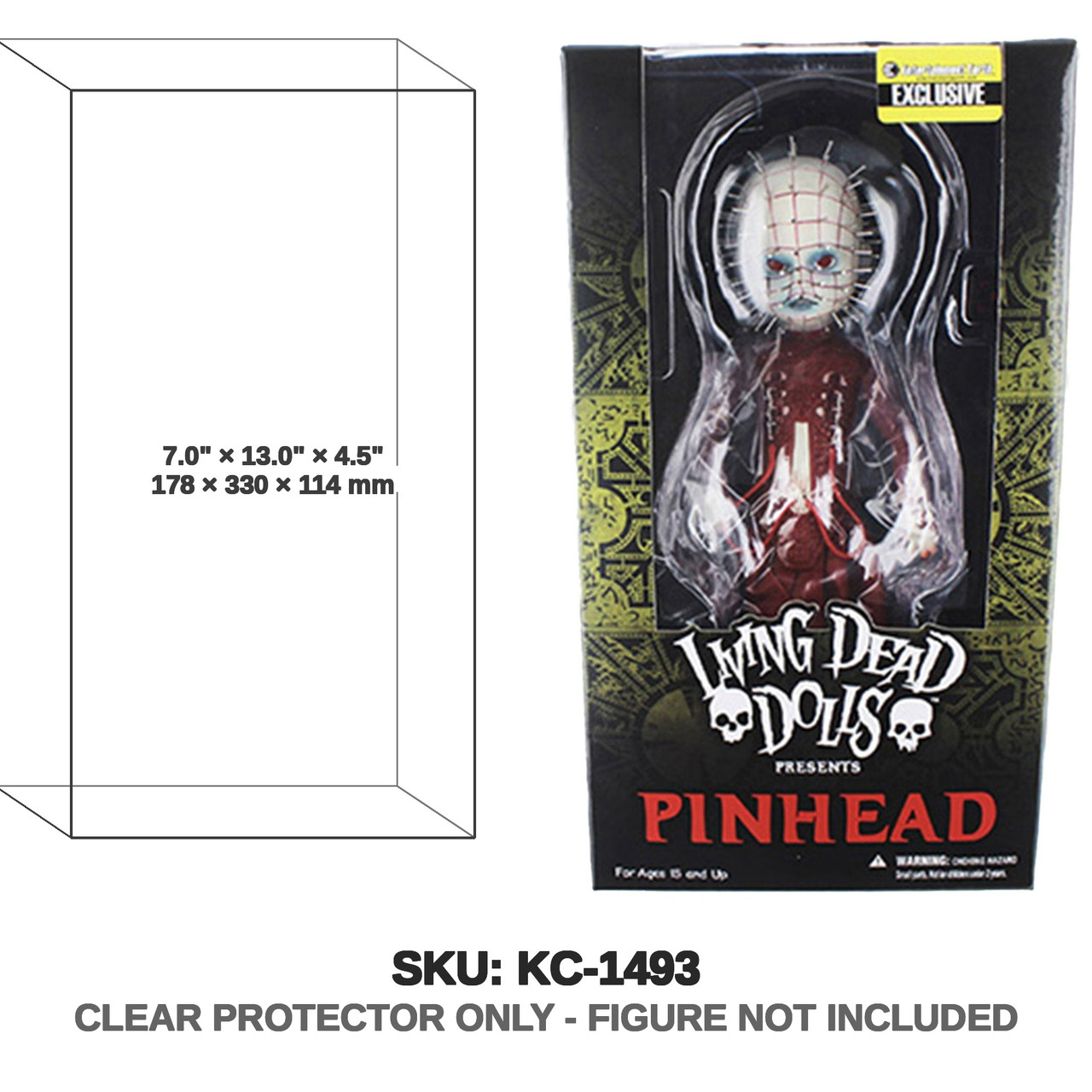 Pinhead Hellraiser Living Dead Dolls Figure