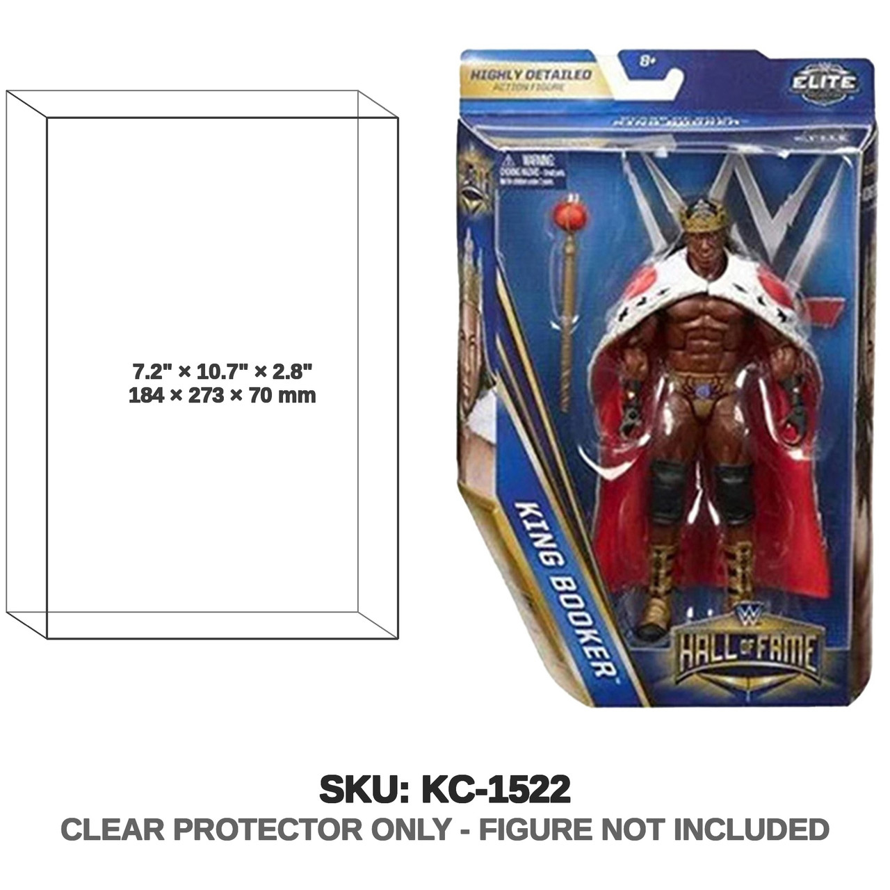 King Booker WWE Elite Collection Hall of Fame Figure
