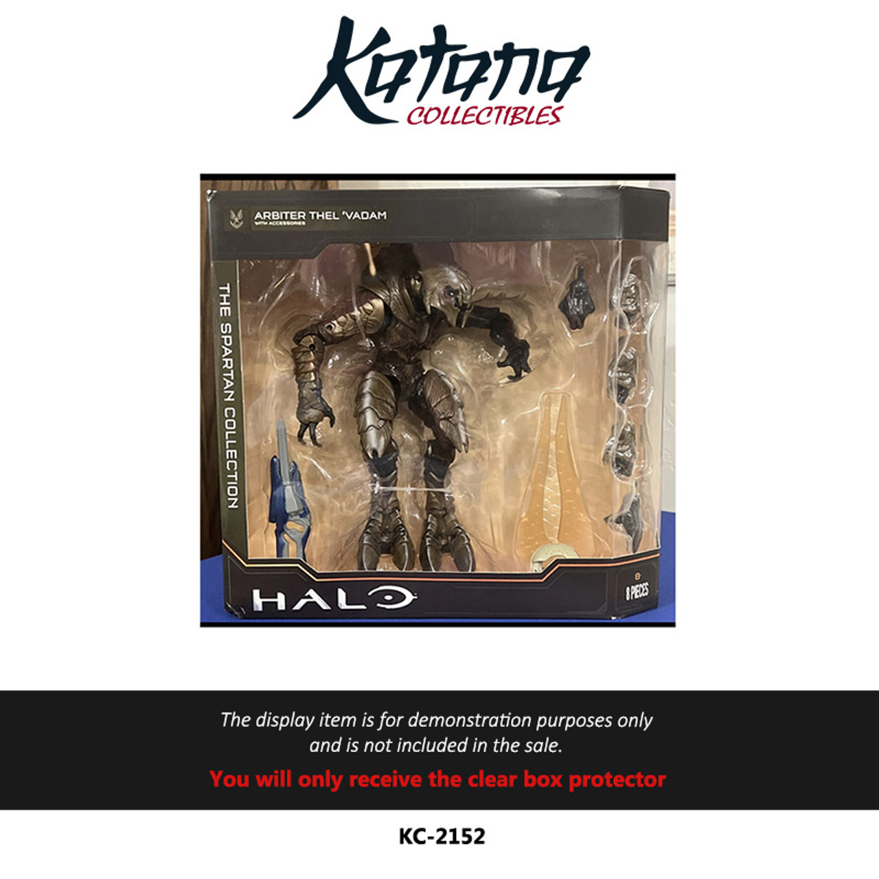 Katana Collectibles Protector For Jazewares HALO Deluxe (Arbiter & Master Chief/weapon)