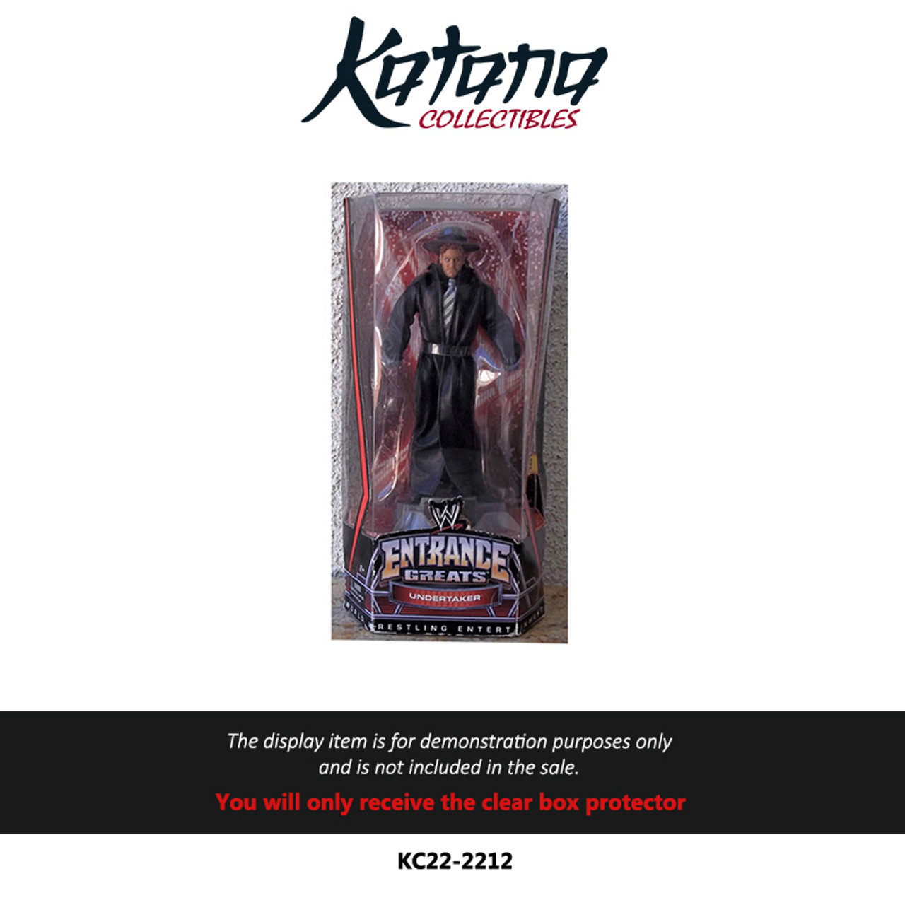 Katana Collectibles Protector For Mattel WWE Entrance Greats The Undertaker