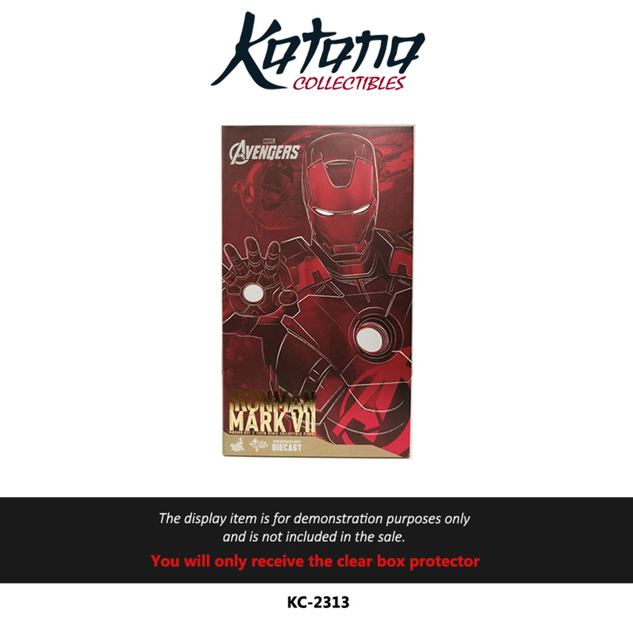 Katana Collectibles Protector For Hot Toys 1/6 Scale Iron Man Mark VII Diecast Figure