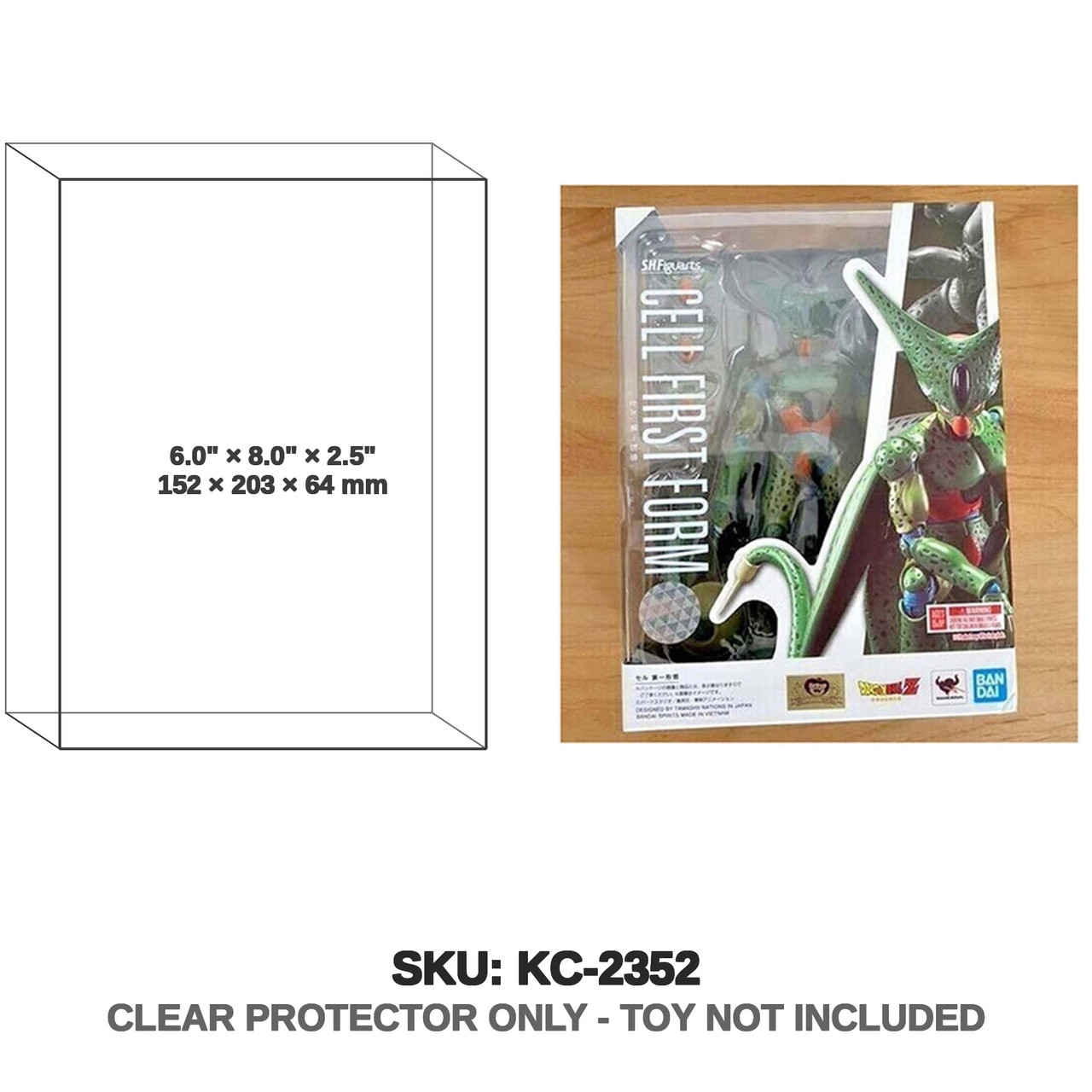 Cell First Form Dragon Ball Z S.H.Figuarts Figure