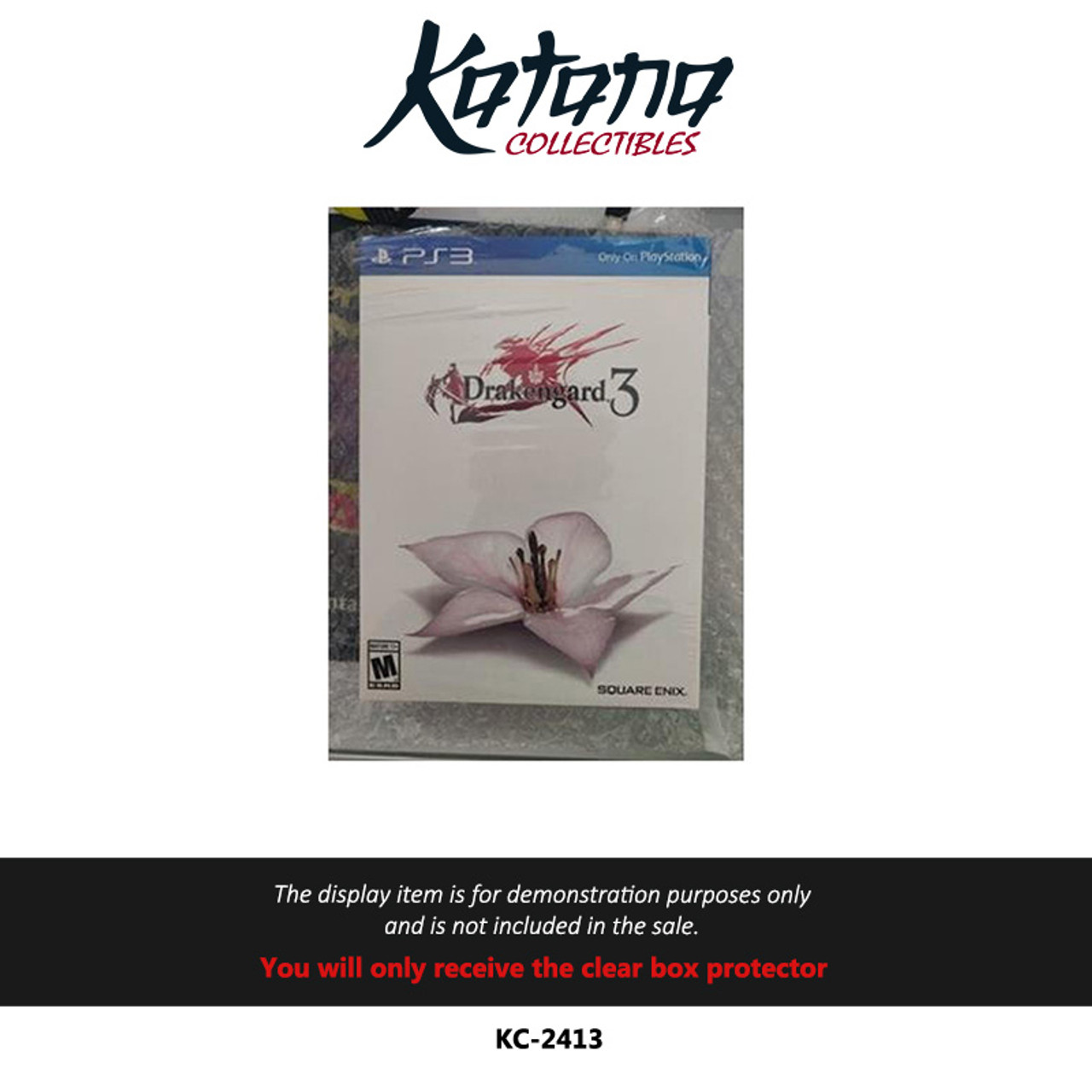 Katana Collectibles Protector For Drakengard 3 Collector Edition
