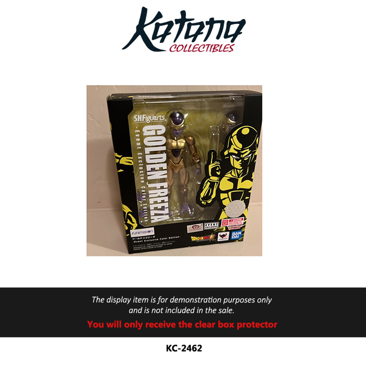 Katana Collectibles Protector For S.H.Figuarts Dragon Ball Golden Frieza Event Exclusive