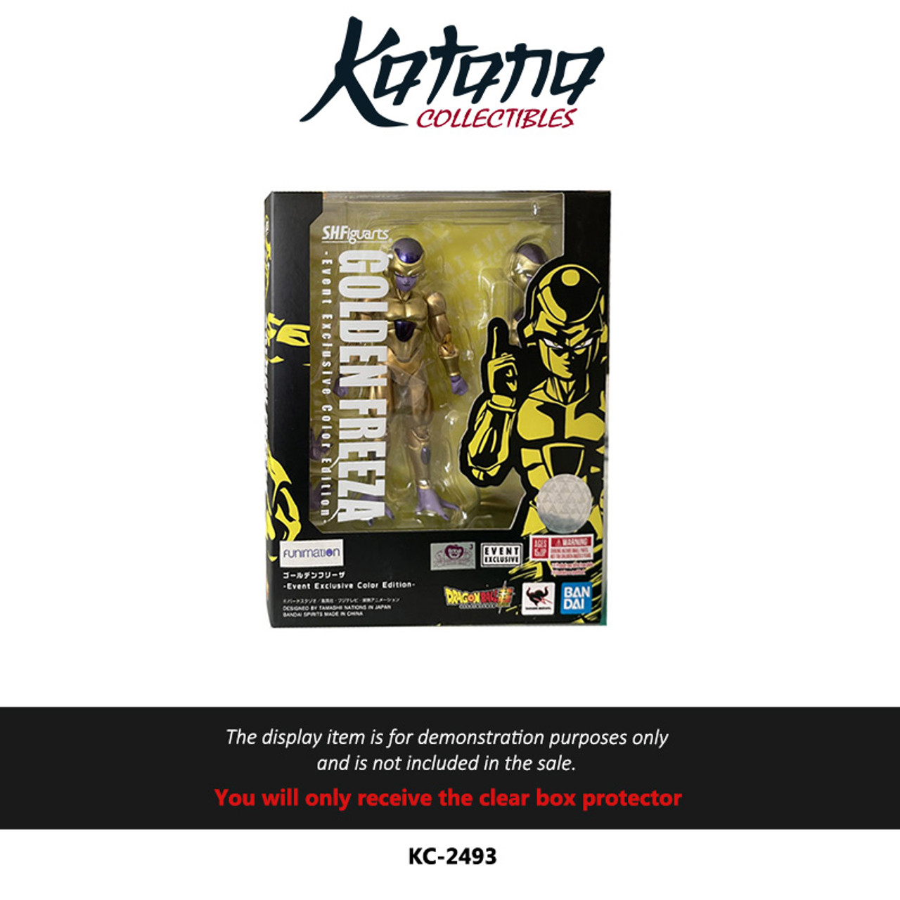 Katana Collectibles Protector For S.H.Figuarts Dragon Ball Golden Frieza East Coast Comic Con Exclusive Edition