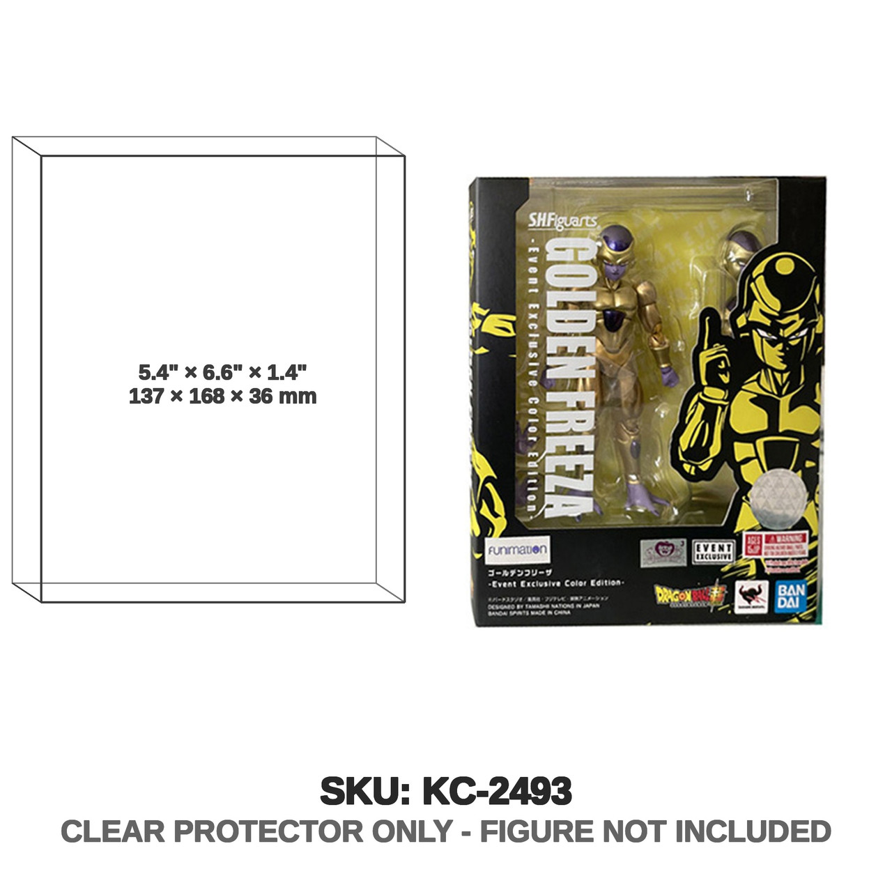 S.H.Figuarts Dragon Ball Golden Frieza East Coast Comic Con Exclusive Edition