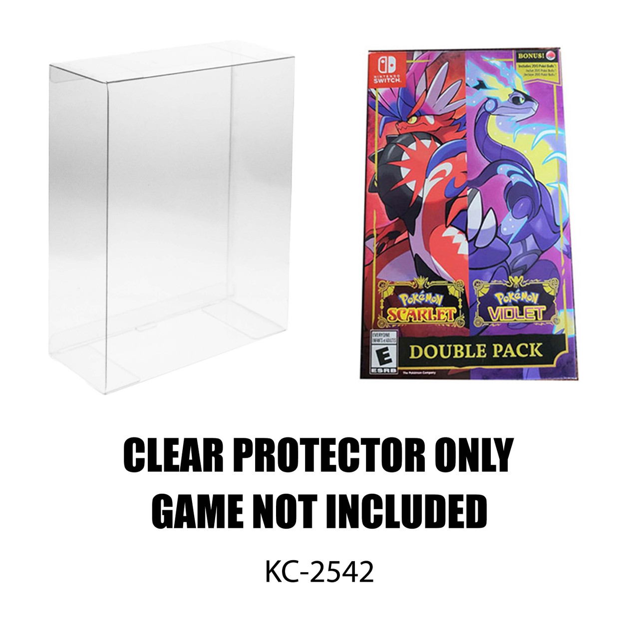 Protector For Nintendo Switch Double Pack - Pokemon Scarlet & Pokemon Violet