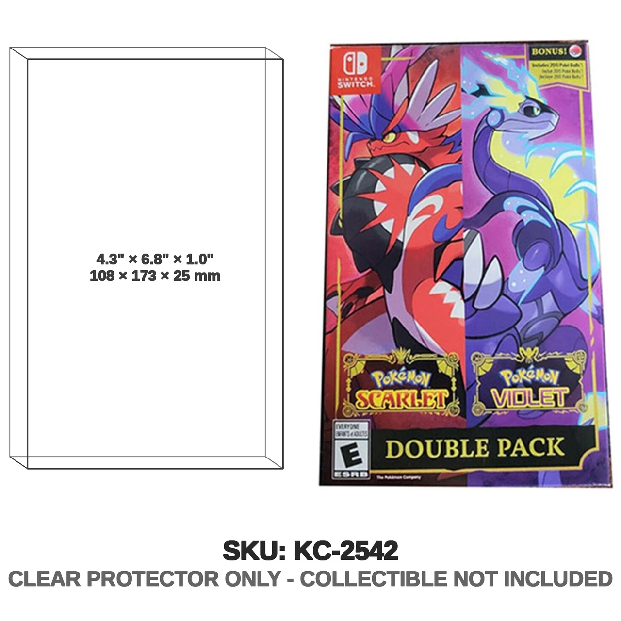 Pokemon Scarlet Violet Double Pack Switch