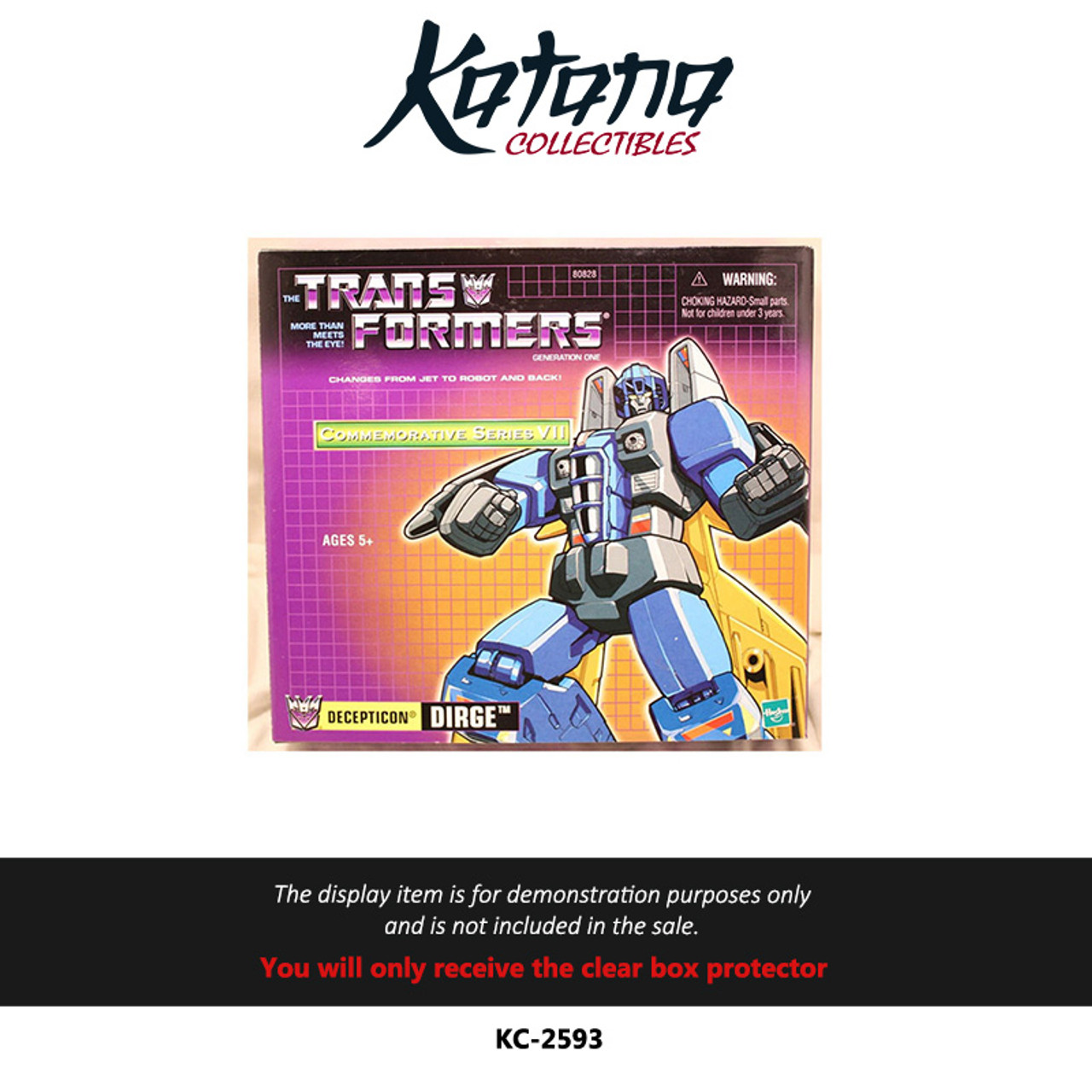 Katana Collectibles Protector For Transformers Commemorative Series 7 Dirge