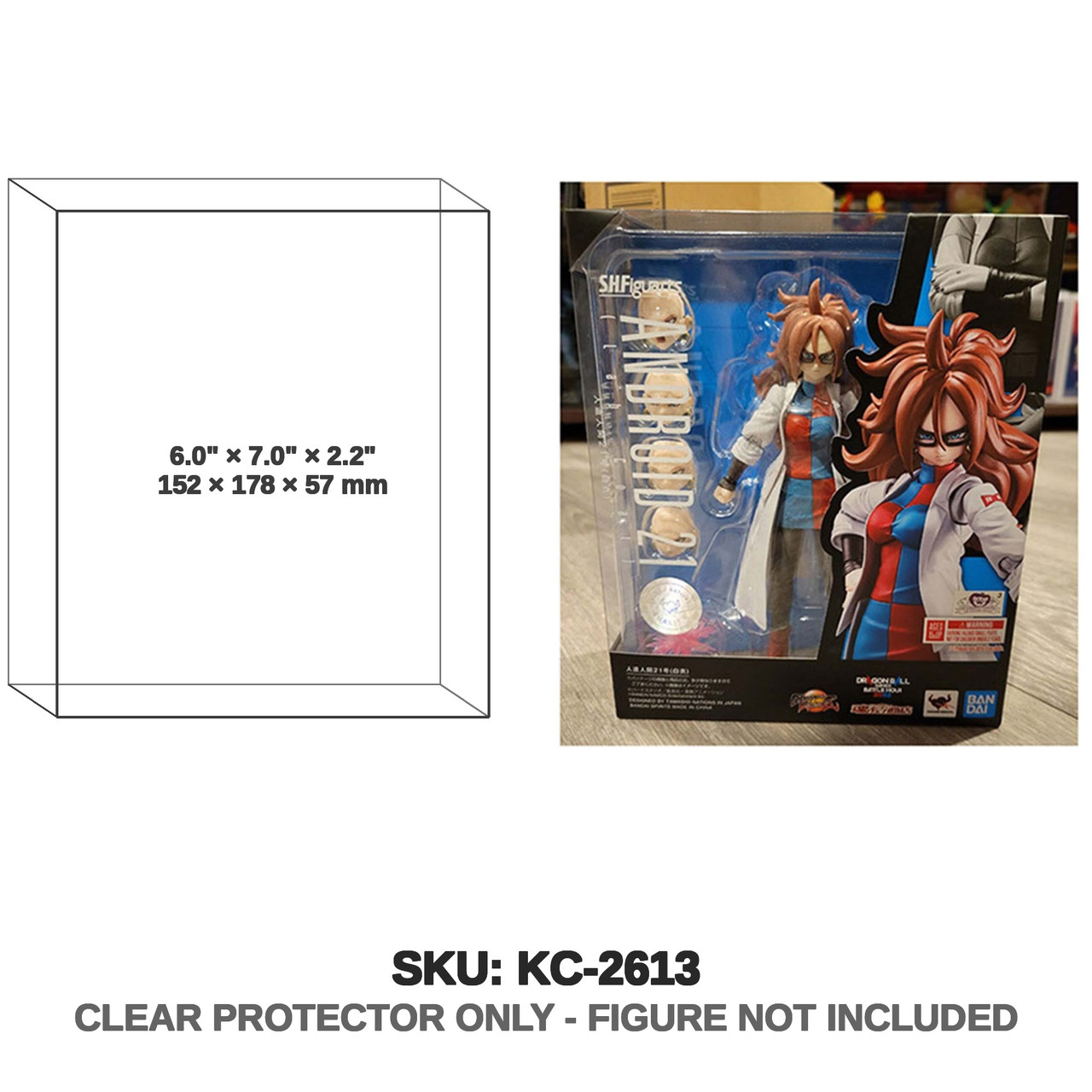 Android 21 Lab Coat Dragon Ball S.H.Figuarts Figure