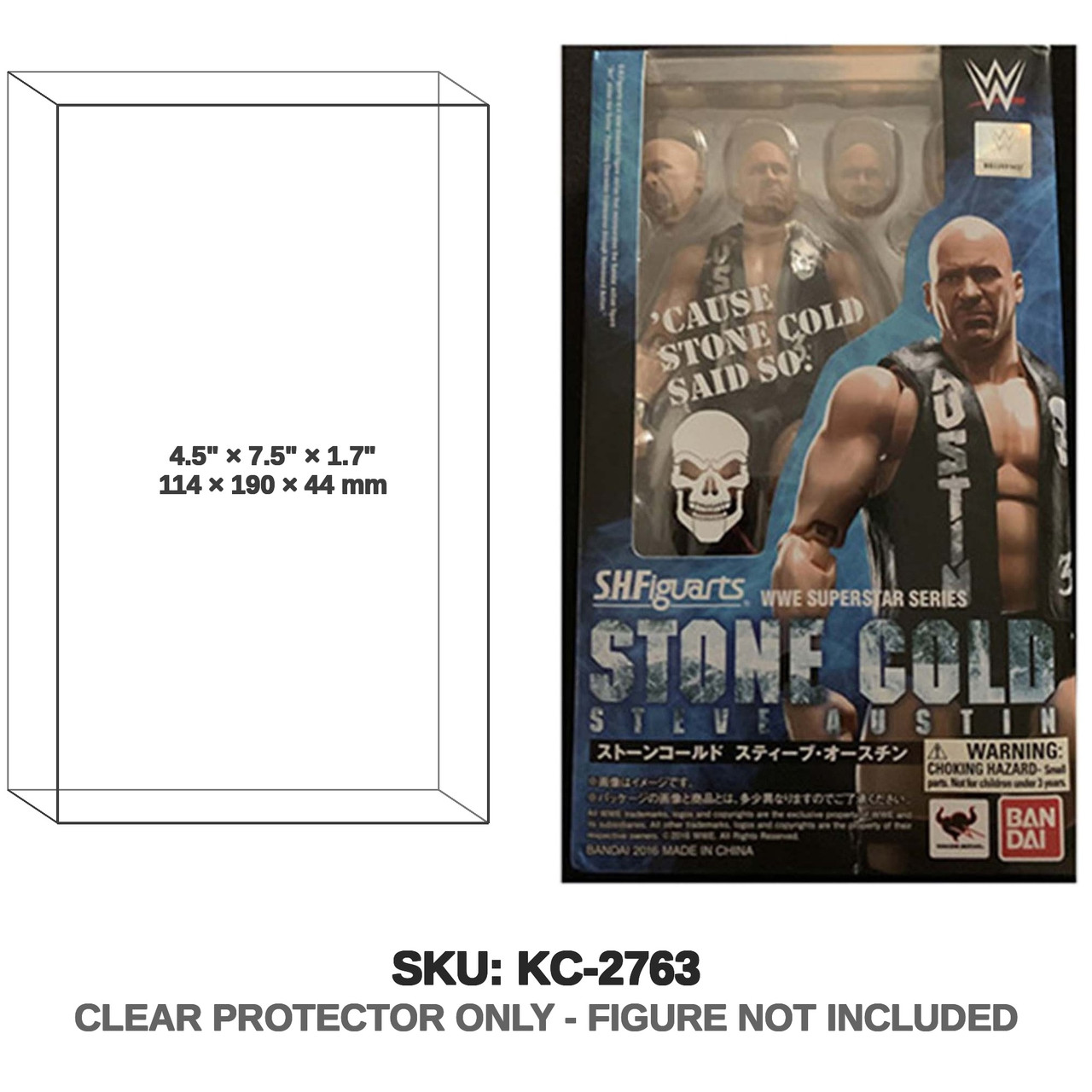 Stone Cold Steve Austin WWE S.H.Figuarts Figure