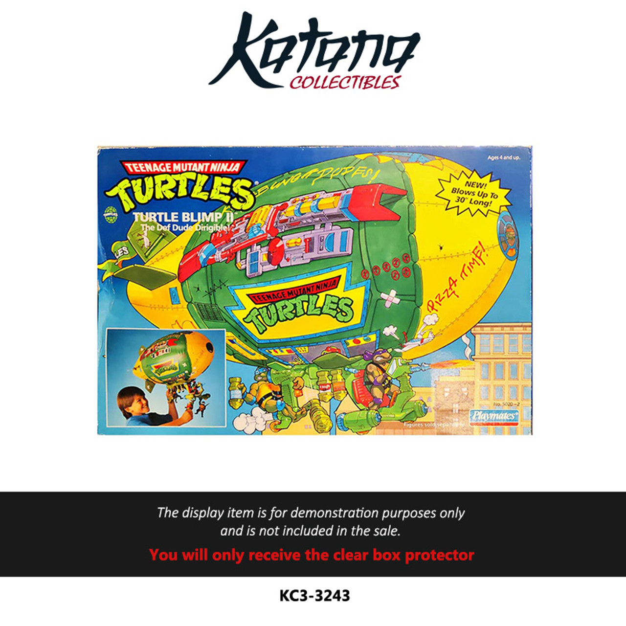 Katana Collectibles Protector For Teenage Mutant Ninja Turtles Turtle Blimp #2 Vintage Vehicle
