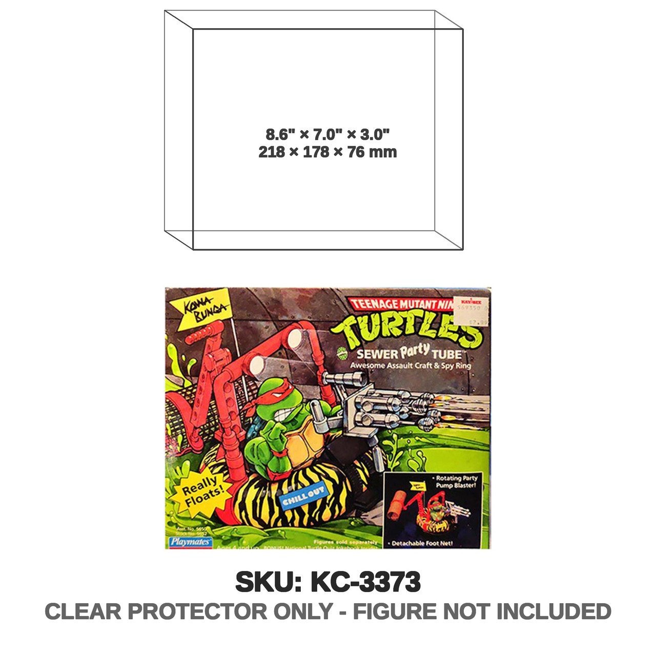 Sewer Party Tube TMNT 1989 Vehicle