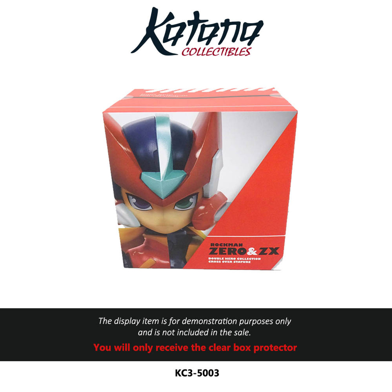 Katana Collectibles Protector For Megaman Zero & ZX Double Hero Collection Cross Over Stature