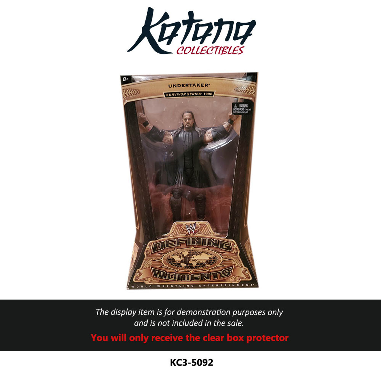 Katana Collectibles Protector For WWE Defining Moments Undertaker