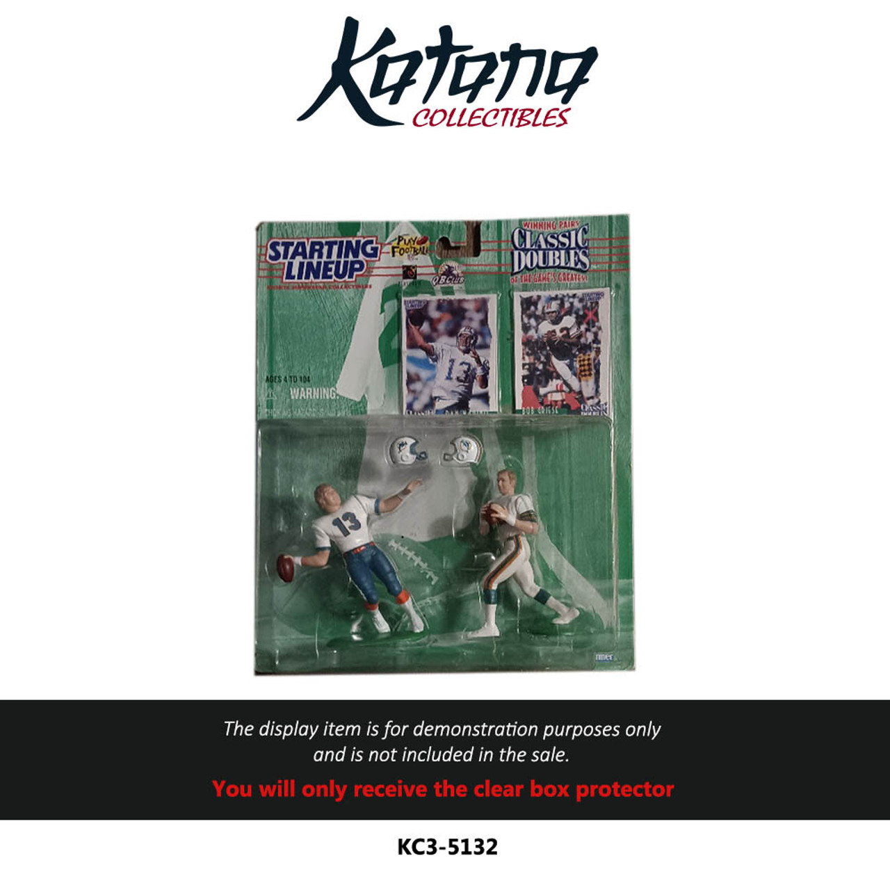 Katana Collectibles Protector For Classic Doubles Dan Marino and Bob Griese