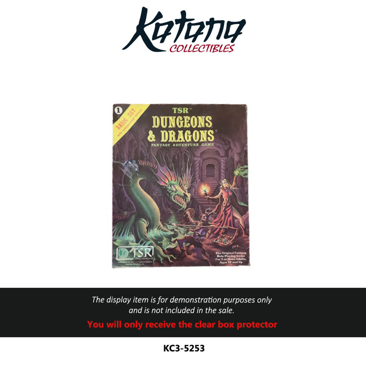 Katana Collectibles Protector For Original Dungeons and Dragons Boxed Set