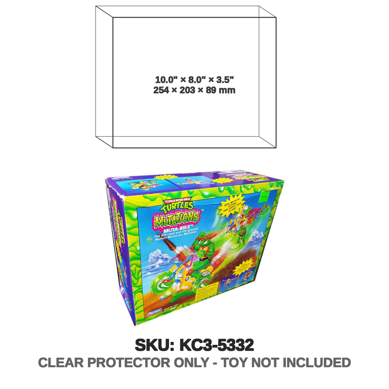 Playmates Teenage Mutant Ninja Turtles Mutations Muta-Bike