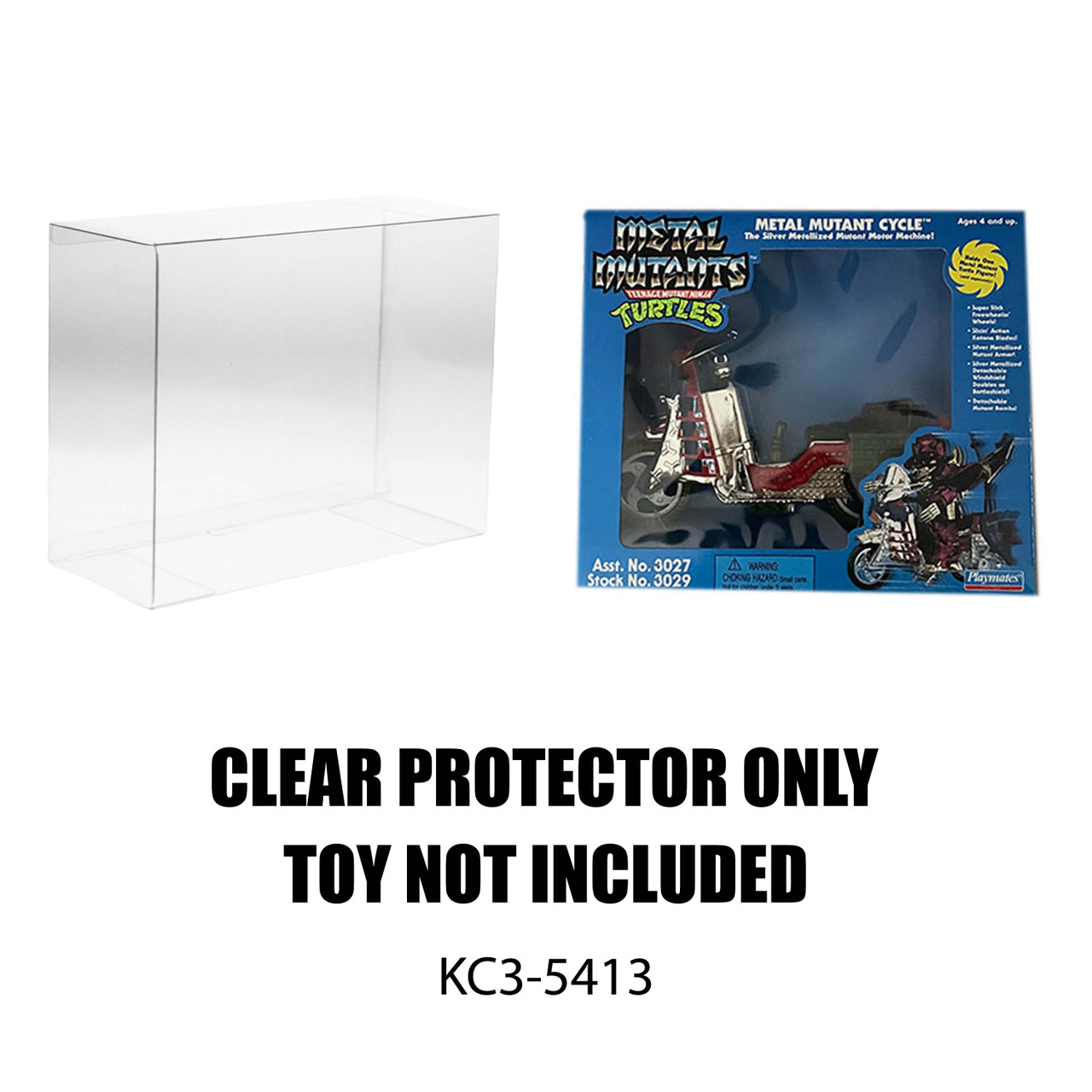Protector For TMNT Metal Mutants Cycle