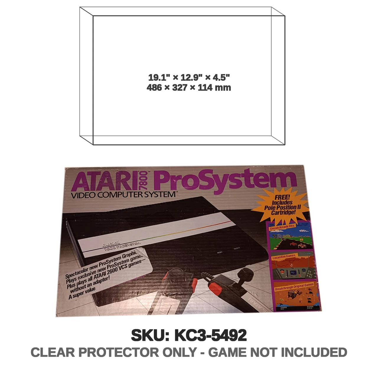 Atari Atari 2600 7800 Console Box