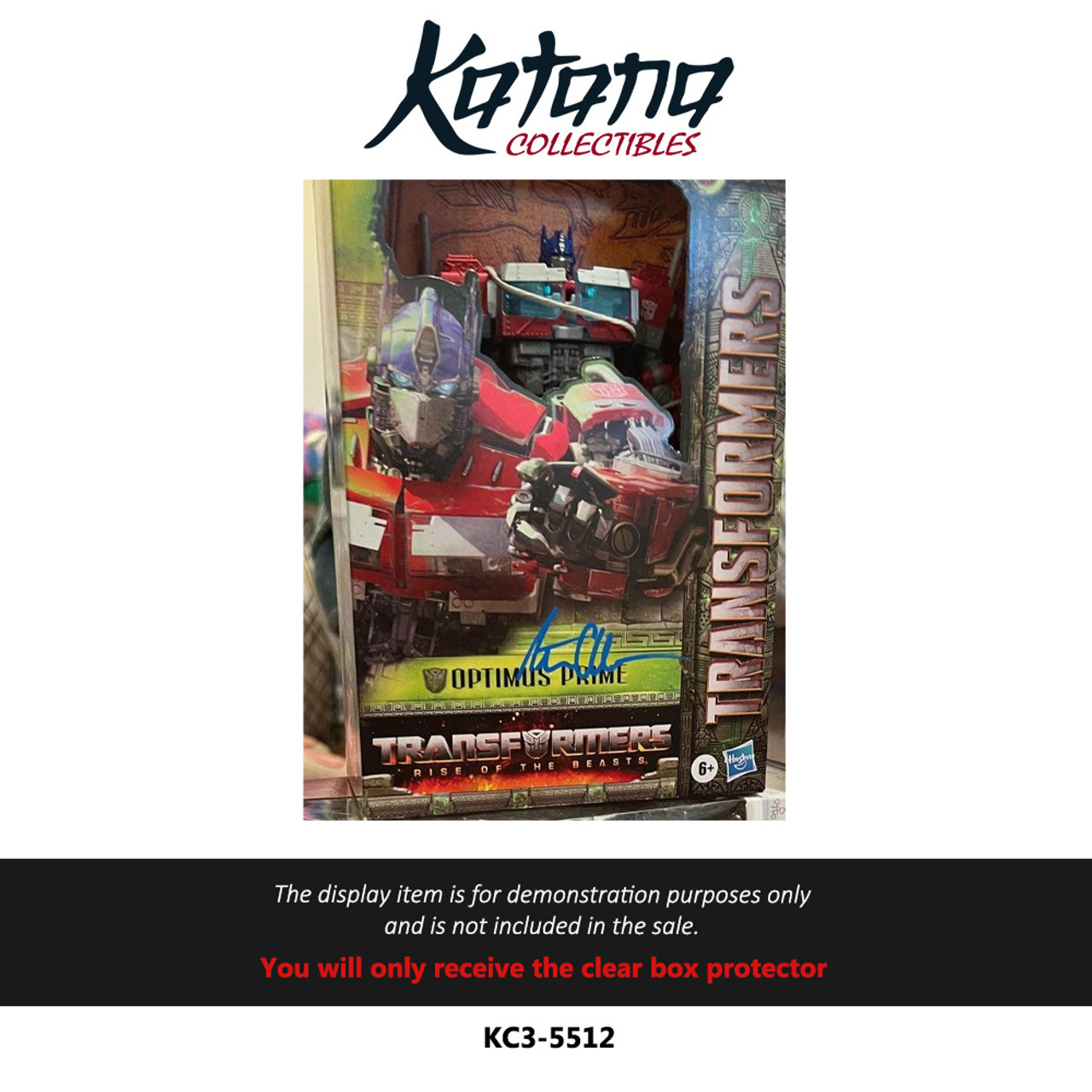 Katana Collectibles Protector For Transformer Rise Of The Beast Optimus Prime