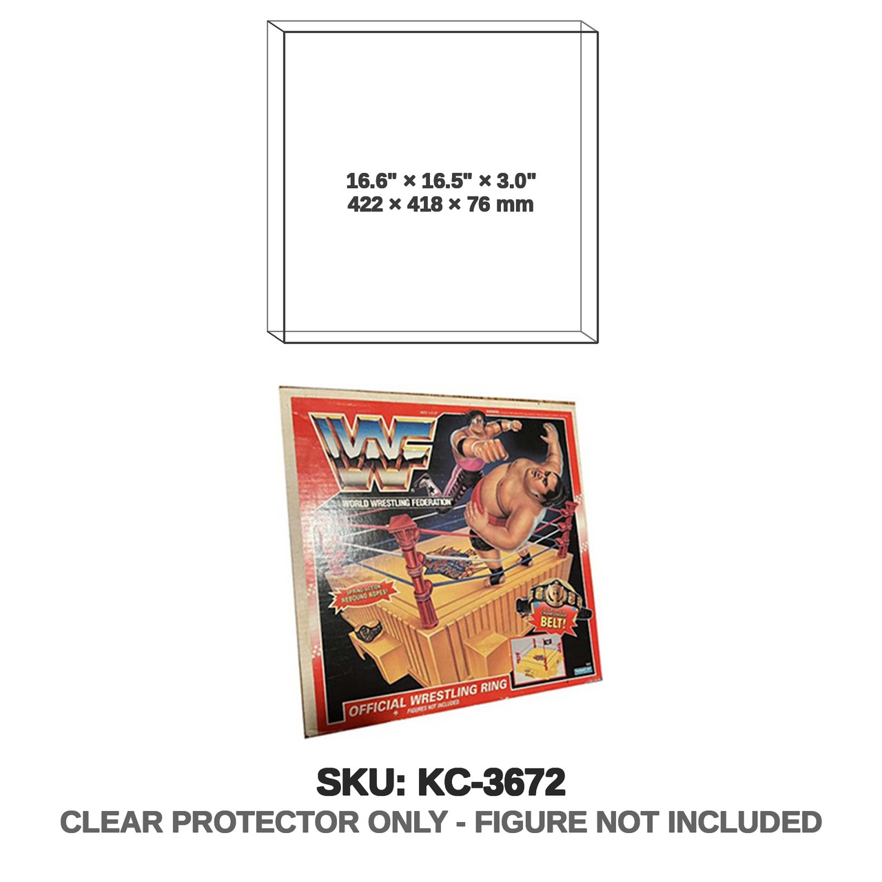 WWE Official Wrestling Ring Playset