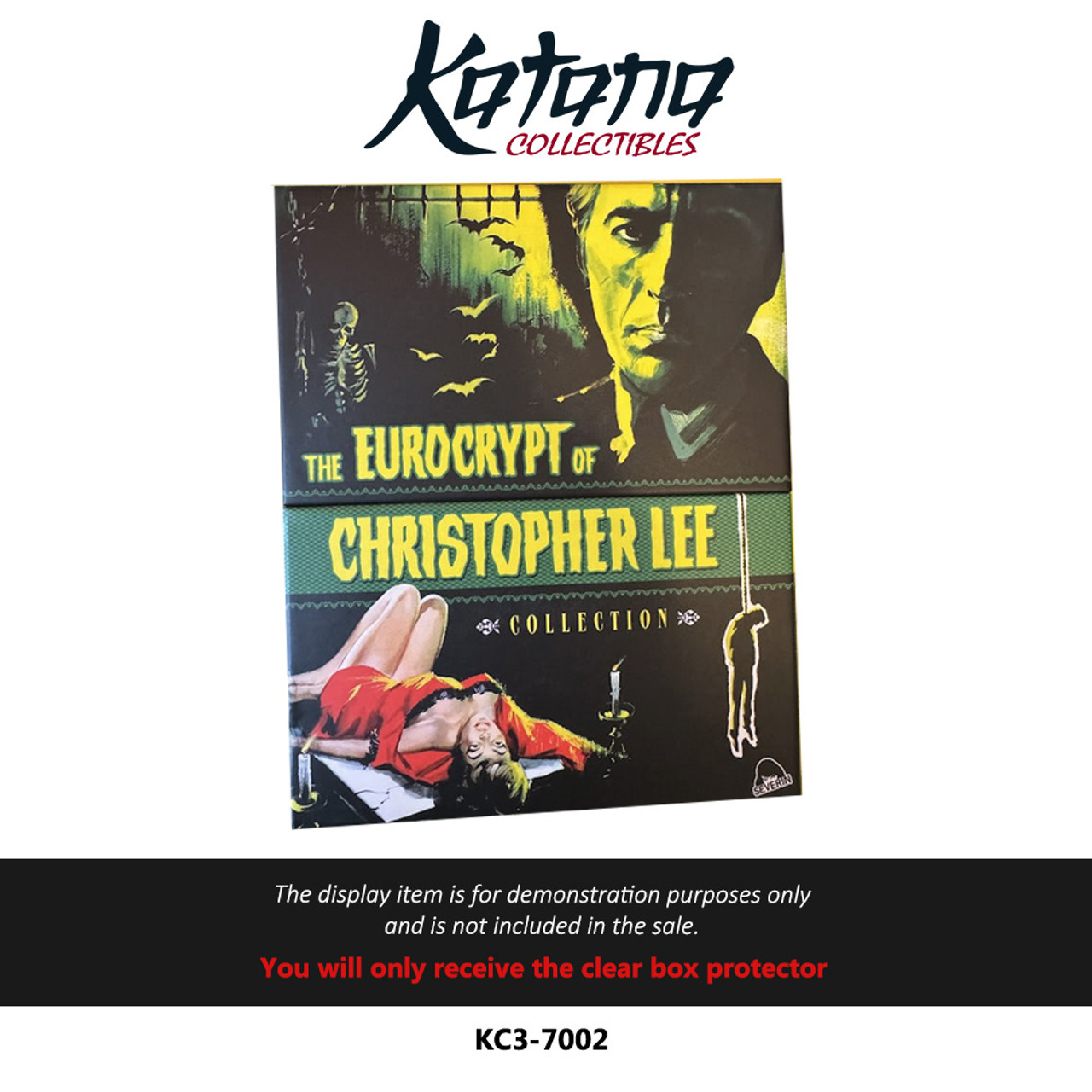 Katana Collectibles Protector For The Eurocrypt of Christopher Lee, Volume 1, Severin Films