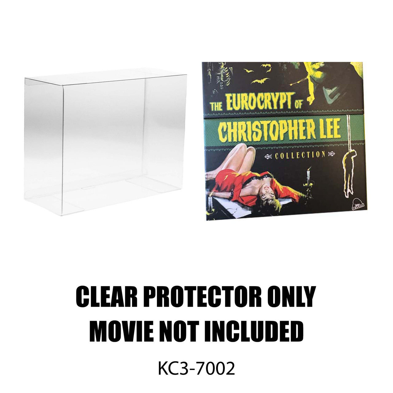 Protector For The Eurocrypt of Christopher Lee| Volume 1| Severin Films