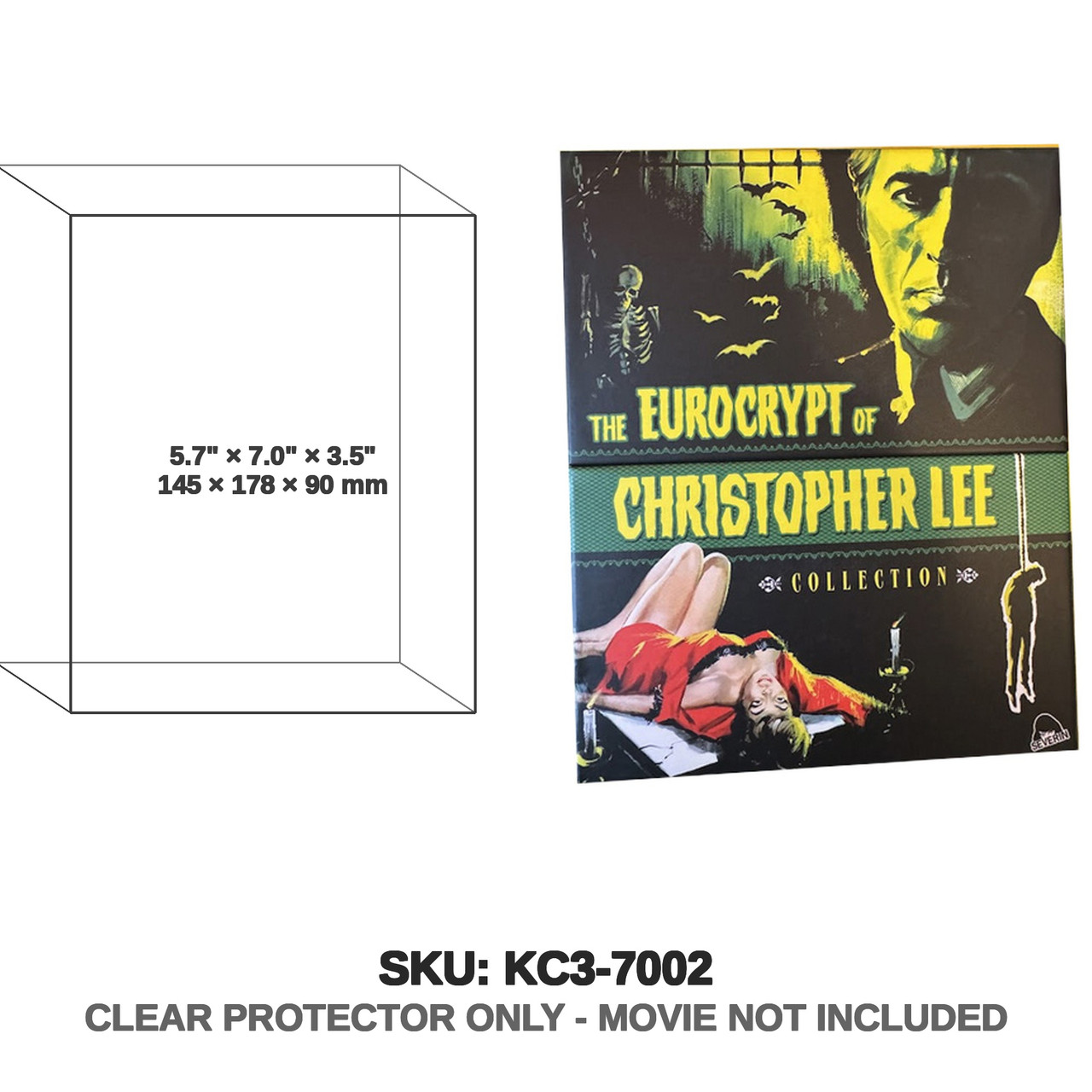 Christopher Lee Eurocrypt Volume 1 Blu-ray