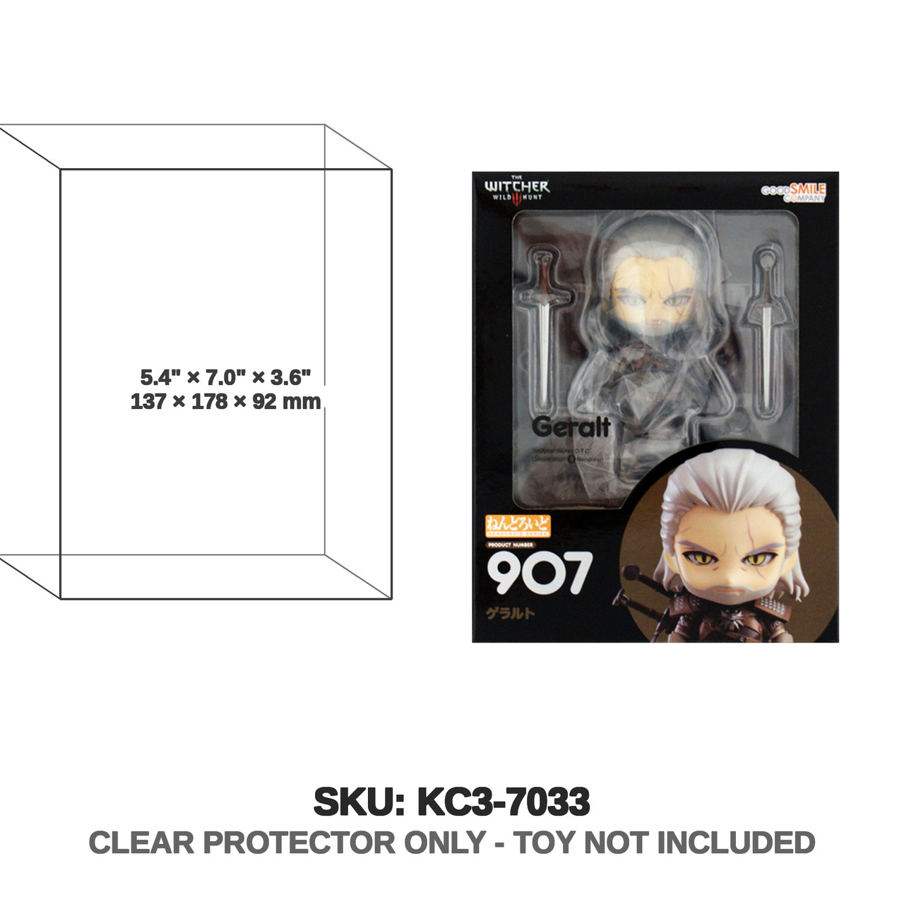 Nendoroid The Witcher III: Wild Hunt Geralt 907