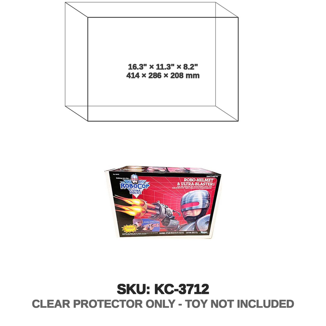 Robo-helmet and ultra-blaster