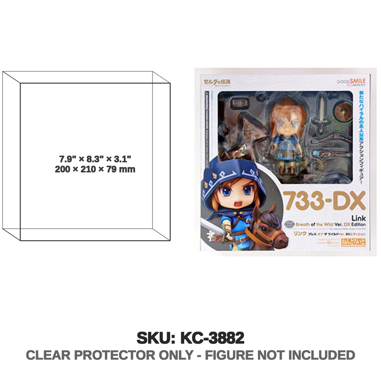 Good Smile Company The Legend of Zelda Nendoroid 773 DX Link Breath of the Wild